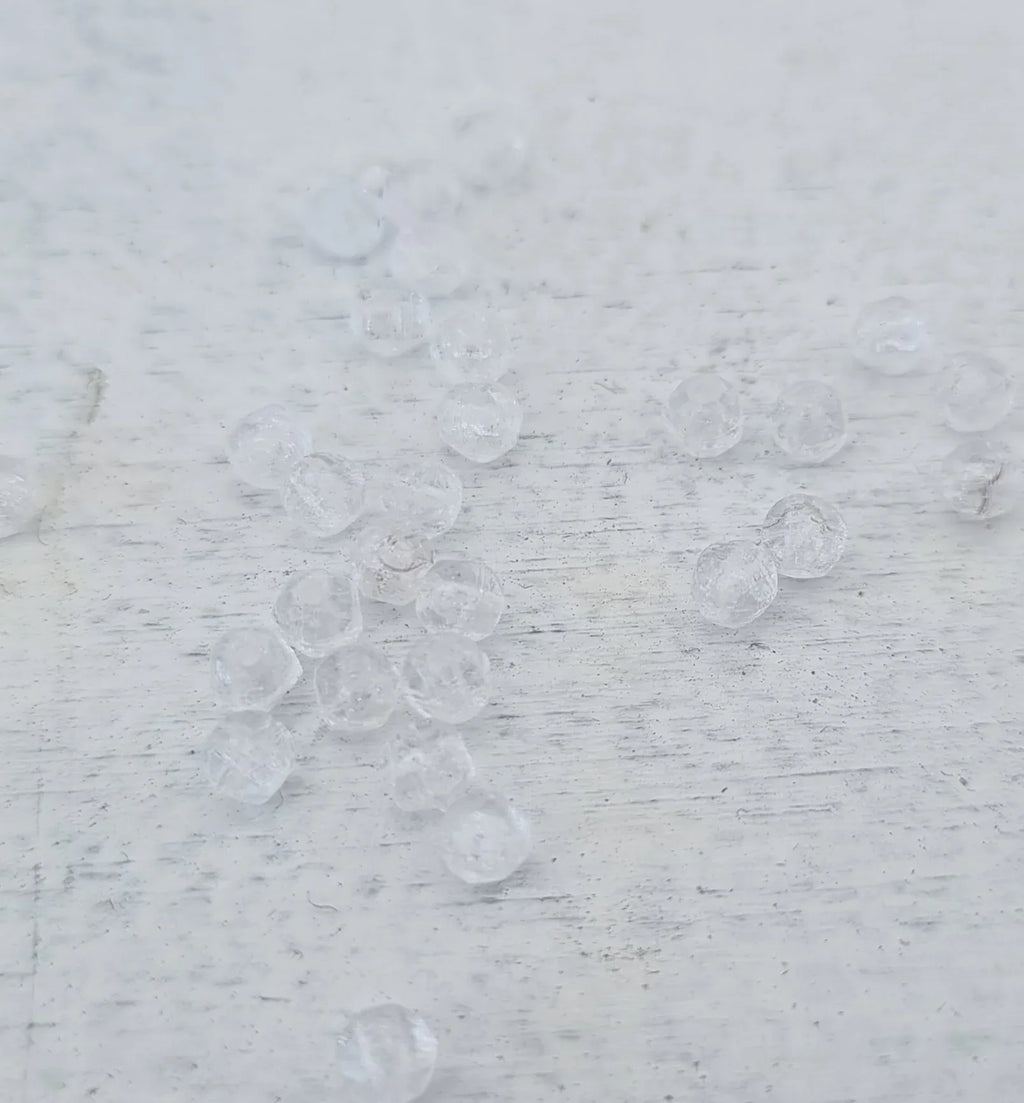 Tjeckiska English Cut - Crystal 3 mm, 50-pack Hilmas Pyssel