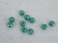 Tjeckiska English Cut - Turquoise Green Luster 3 mm, 50-pack Hilmas Pyssel