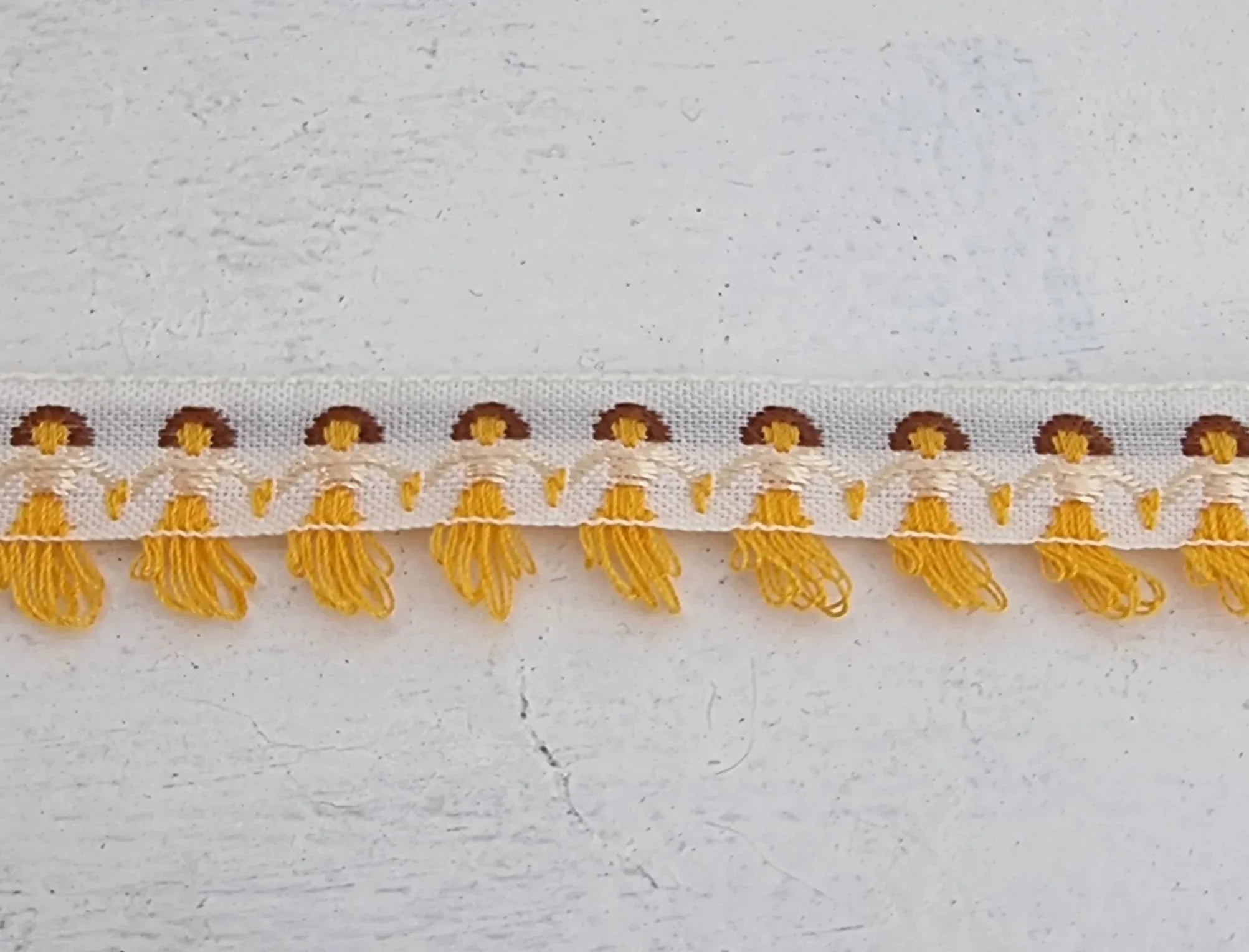 Bomullsband - Dansande flickor 18mm 20cm Hilmas Pyssel