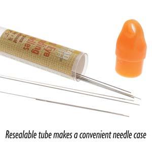 Pärlnålar - Big Eye, 18-pack i olika storlekar Beadsmith