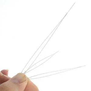 Pärlnålar - Big Eye, 18-pack i olika storlekar Beadsmith