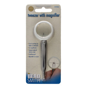 Beadsmith - Pincett med Förstoringsglas 1 Styck Beadsmith