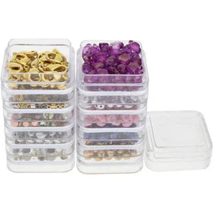 Pärlförvaring - KeeperSquares 10 askar Beadsmith