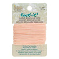 Knot-it Waxed Brazilian cord - Ljus Rosa 13,7 m Beadsmith