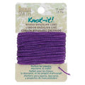 Knot-it Waxed Brazilian cord- Neon Lila 13,7 m Beadsmith