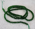 Glaspärlor Facetterade - Runda Emerald 3mm 1 sträng Hilmas Pyssel