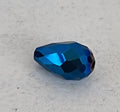 Facetterad Droppe - Blå 10x15mm, 1 styck Hilmas Pyssel