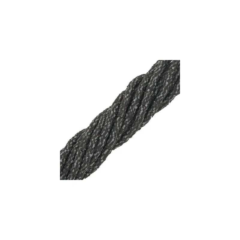 Heishi Pärlor - Svart/Vit 4mm 1 Sträng Hilmas Pyssel