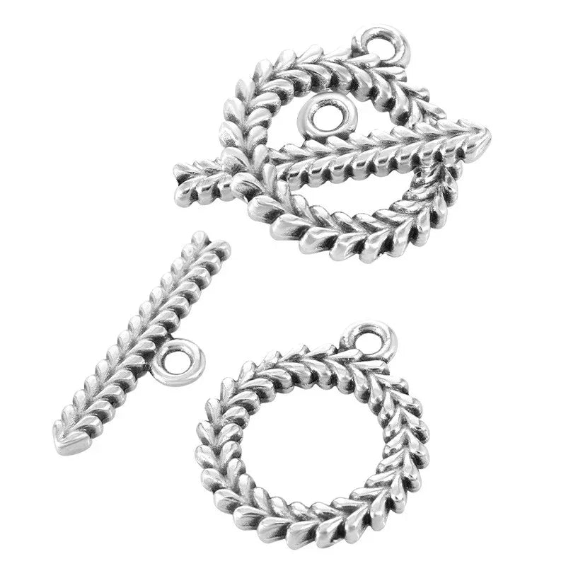 Stavlås Silverfärgat - Krans 1 set Grekisk Metall