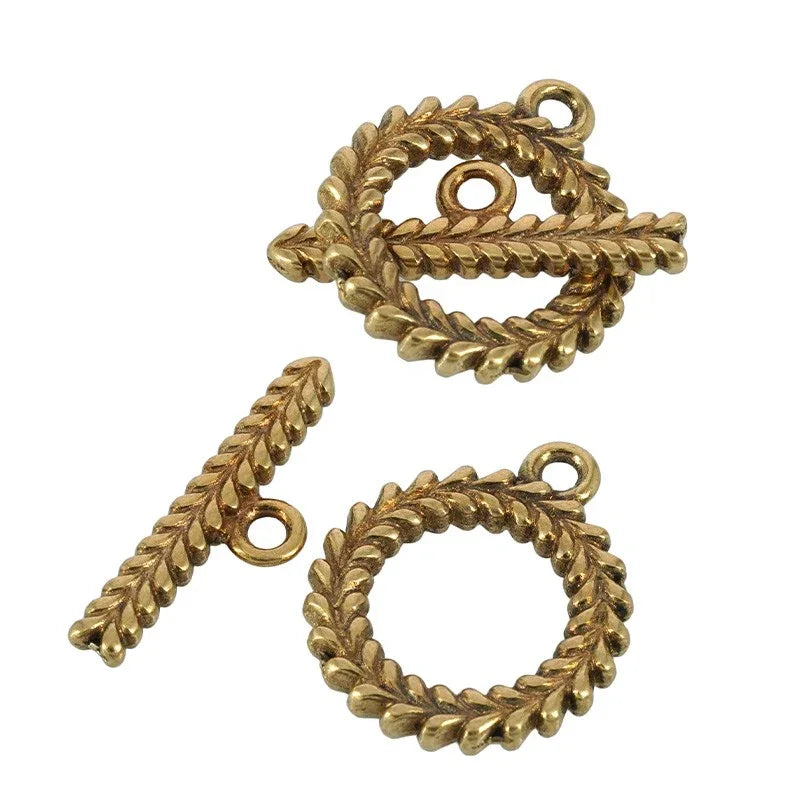 Stavlås Bronsfärgat - Krans 1 Set Grekisk Metall