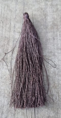 Hänge tassel polyester - Brun 90mm 1 styck Hilmas Pyssel