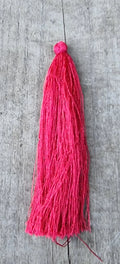 Hänge Tassel Polyester - Röd 90mm 1 styck Hilmas Pyssel