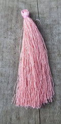 Hänge tassel polyester - Salmon 90mm 1 styck Hilmas Pyssel