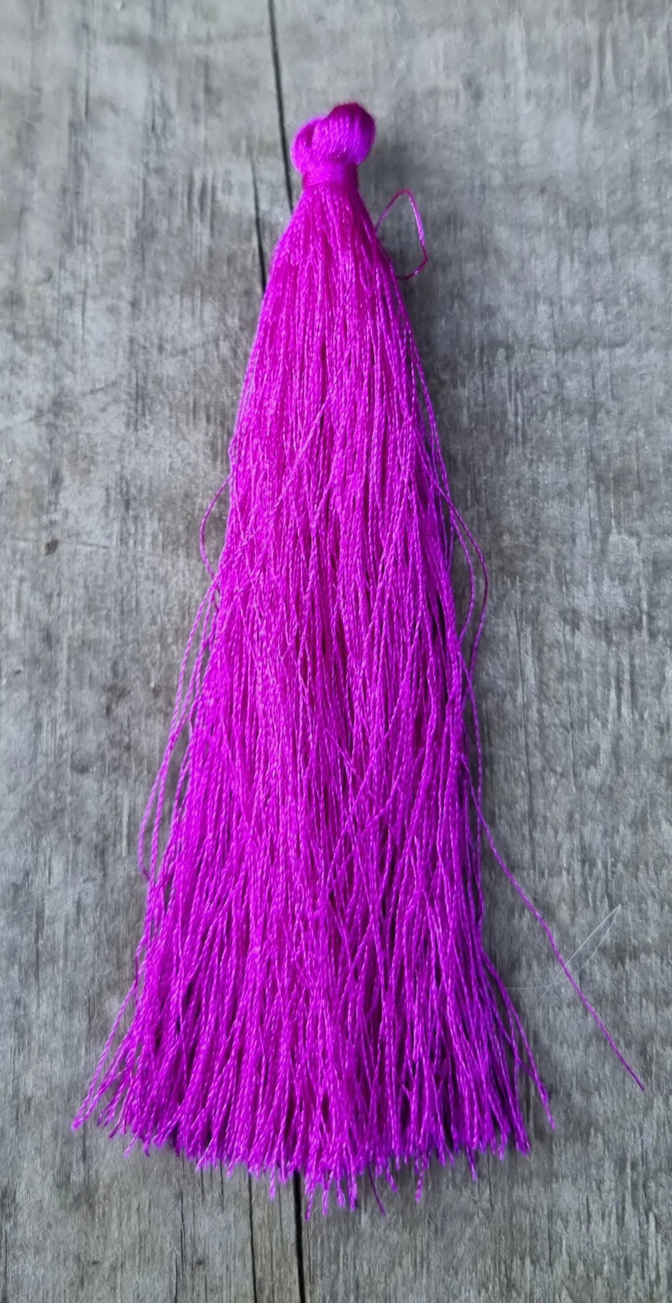 Hänge Tassel Polyester - Lila 90mm 1 styck Hilmas Pyssel