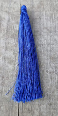 Hänge Tassel Polyester - Blå 90mm 1 styck Hilmas Pyssel