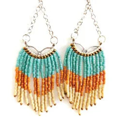 Mönster - Sitanos Swag Örhängen Beadsmith