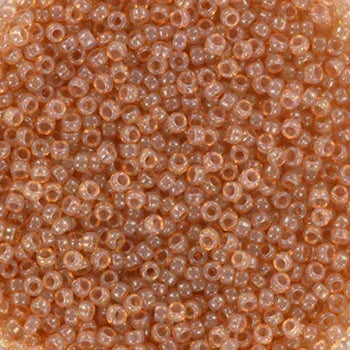 Miyuki Seed Beads - Ceylon Translucent Peony 15/0, 10 Gram Miyuki
