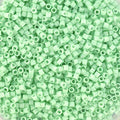 Miyuki Delica - Opaque Light Mint 15/0, 3 gram Miyuki