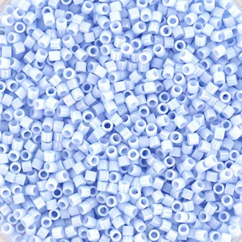 Miyuki Delica - Opaque Light Sky Blue 15/0, 3 gram Miyuki