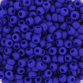 Miyuki Seed Beads - Opaque Matte Cobalt 8/0, 10 gram Miyuki