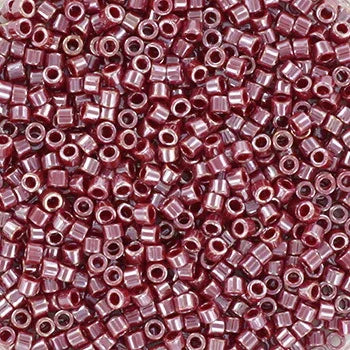 Miyuki Delica - Opaque Luster Cadillac Red 11/0, 5 Gram Miyuki