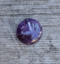 Cabochon Ametist - Rund lila 20mm 1 styck Hilmas Pyssel