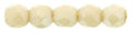 Tjeckiska Firepolish - Luster Opaque Champagne 2,5mm, 50-pack Hilmas Pyssel
