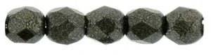 Tjeckiska Firepolish - Metallic Suede DK Green 2,5mm, 50-pack Hilmas Pyssel