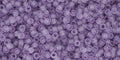 TOHO Seed Beads - Transparent-Frosted Plum 15/0, 10 gram TOHO
