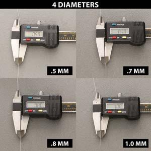 Stretch Magic - Elastisktråd, Klar Mix 1 set Stretch Magic