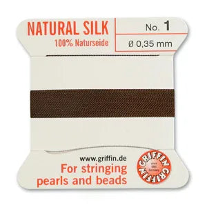 Griffin Silk - Brun strl 1, 1 förpackning Griffin