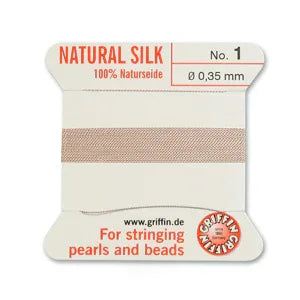 Griffin Silk - Ljusrosa strl 1, 1 förpackning Griffin