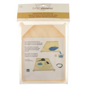 Basic Elements - Mat Tray med Tratt,stor, 1 styck Beadsmith
