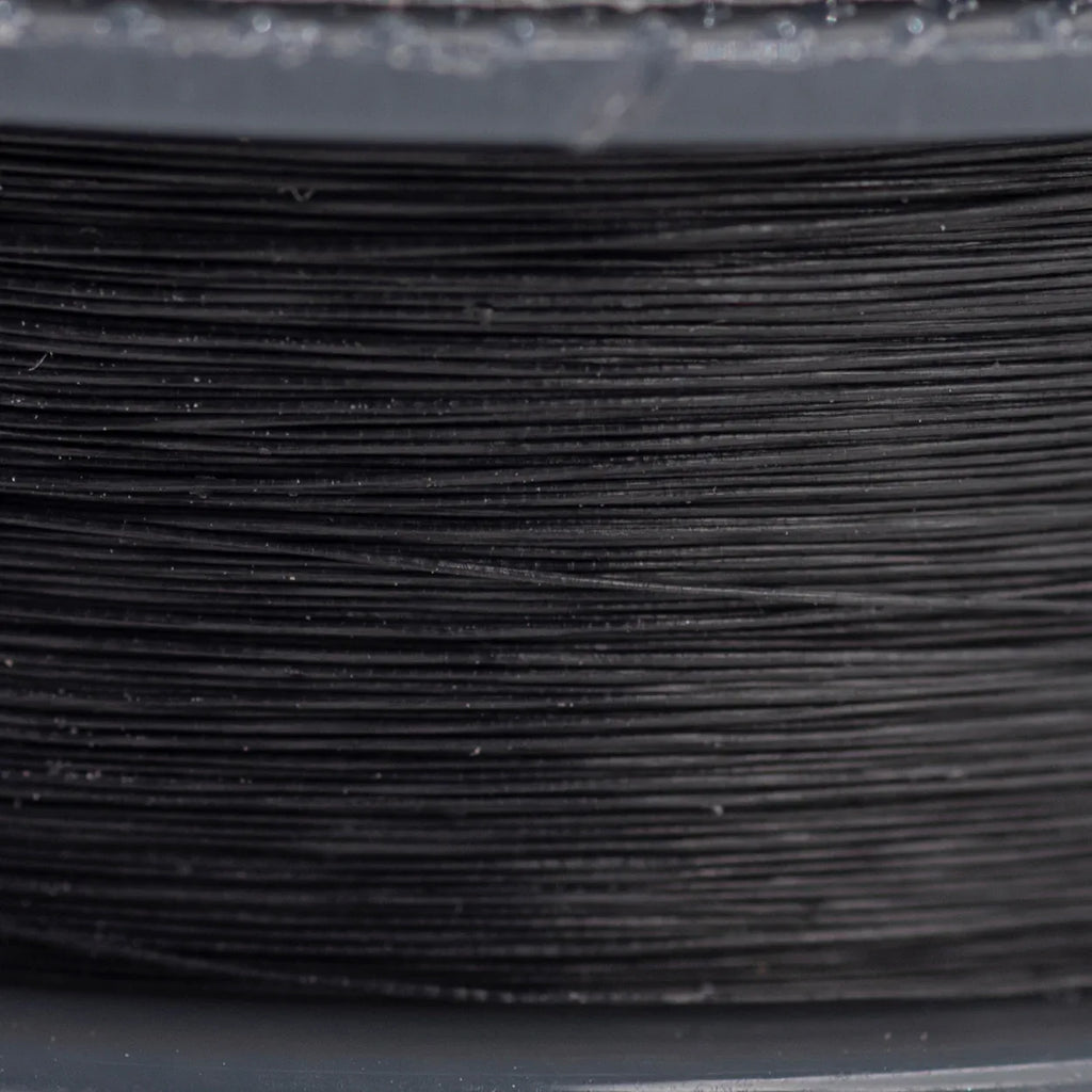S-lon Fire - Black (Svart) 4 lb, 50 YD Beadsmith