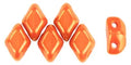 Matubo Mini Gemduo - Rosaline Luster - Opaque lt Red 6x4mm Matubo