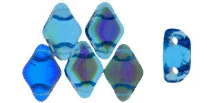 Matubo Mini Gemduo - Aquamarine AB 6x4mm 5g Matubo