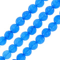 Moutain Jade Facetterad Rund - Blå 6mm 1 Sträng Hilmas Pyssel