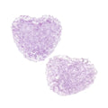 Akrylpärla - Lyx hjärta Lila 13x12mm 1 styck Hilmas Pyssel