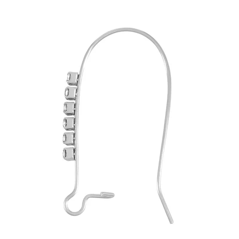 Örkrok brisyr Rostfrittstål - Stor med strass, 2-pack Grekisk Metall