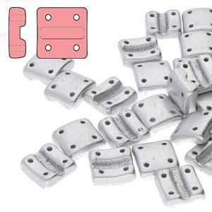 Fixer Bead Vertical - Crystal Bronze Aluminium 5 gram Hilmas Pyssel