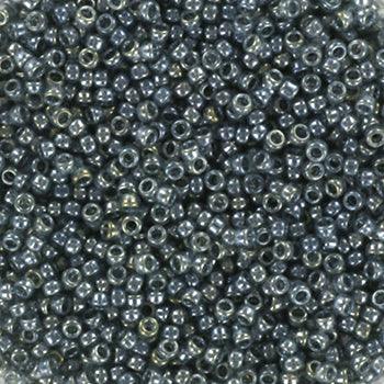 Miyuki Seed beads - Transparent Luster Grey 15/0, 10 gram Miyuki