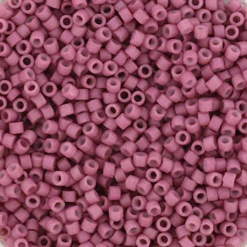 Miyuki Delica - Opaque SF Dyed Antique Rose 11/0, 5 Gram Miyuki