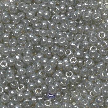 Miyuki Seed Beads - Ceylon Silver Gray 11/0, 10 Gram Miyuki