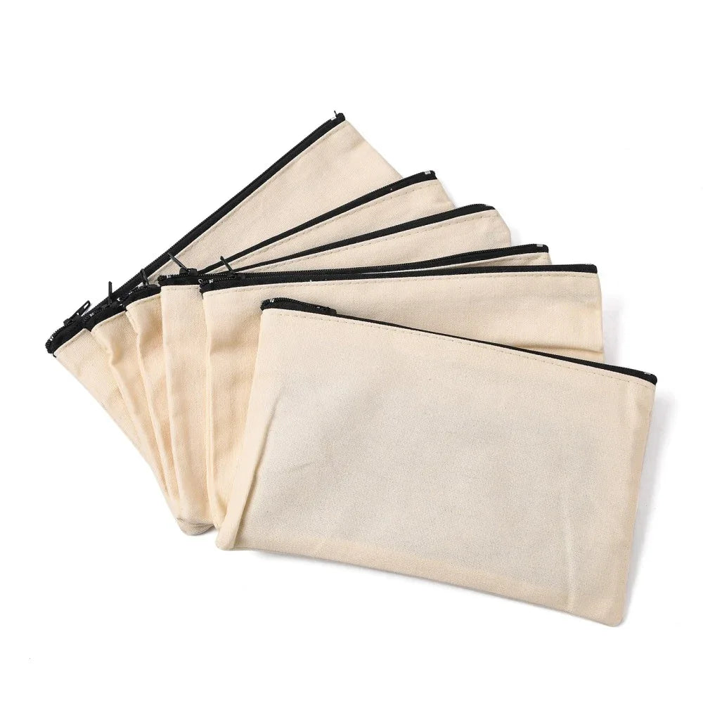 Pennfack / Verktygsfack - Tyg med Dragkedja 1 Styck Hilmas Pyssel