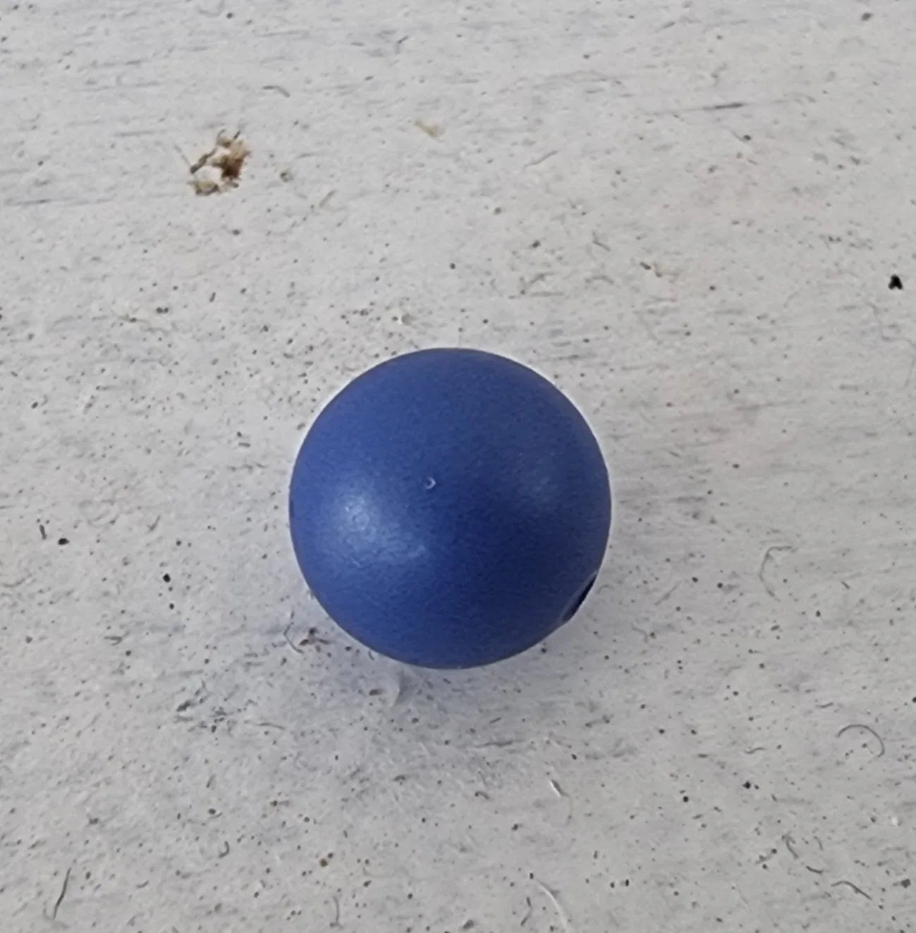 Snäckskals pärla - Mörkblå 8 mm 1 styck Hilmas Pyssel