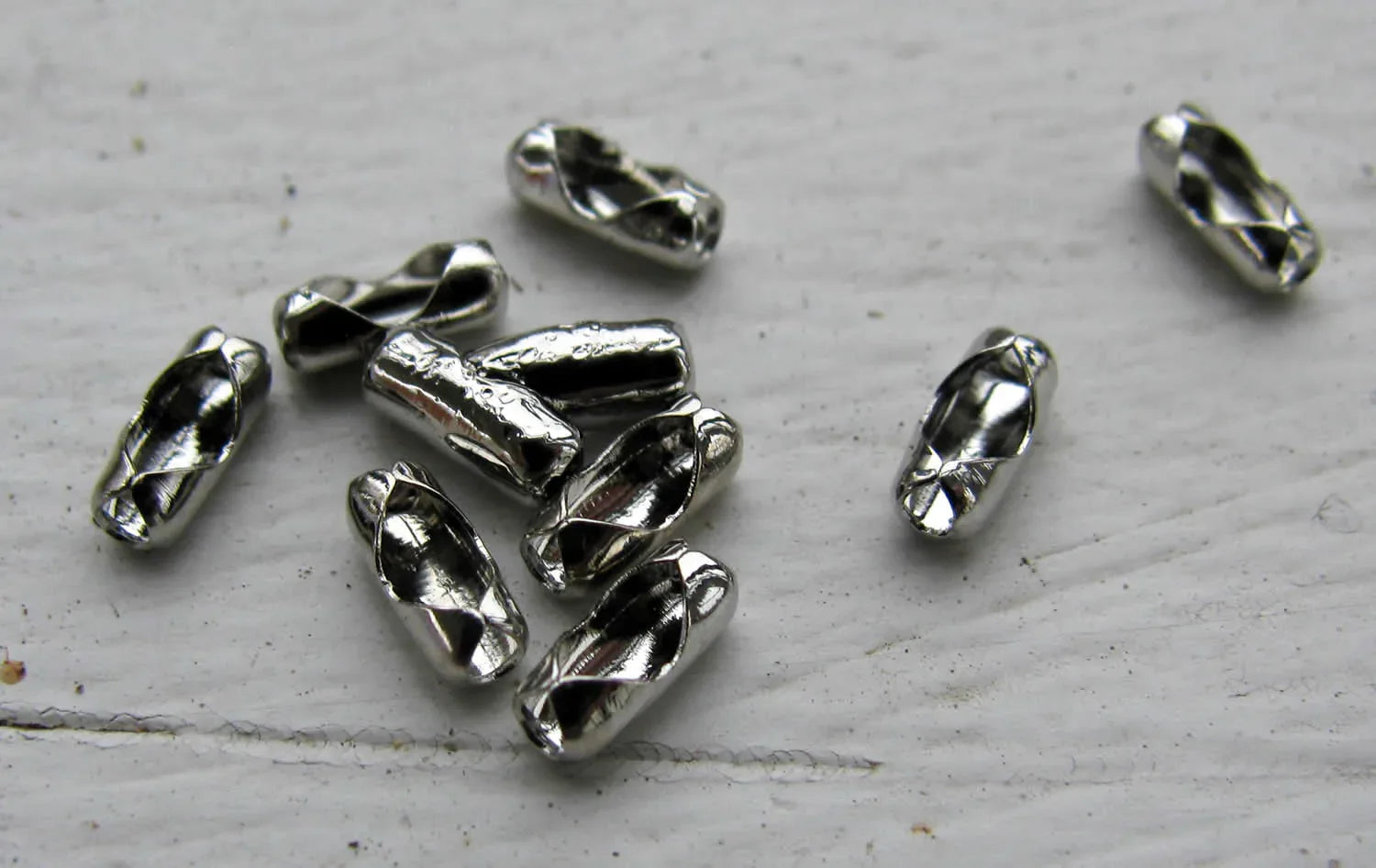 Lås till Kulkedja - Storpack Silverfärgad 1,5mm 250-pack Grekisk Metall