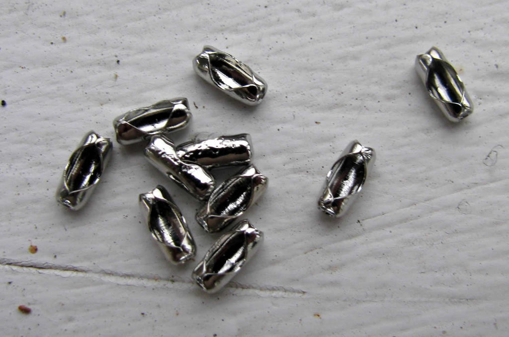 Lås till Kulkedja - Storpack Silverfärgad 1,5mm 250-pack Grekisk Metall