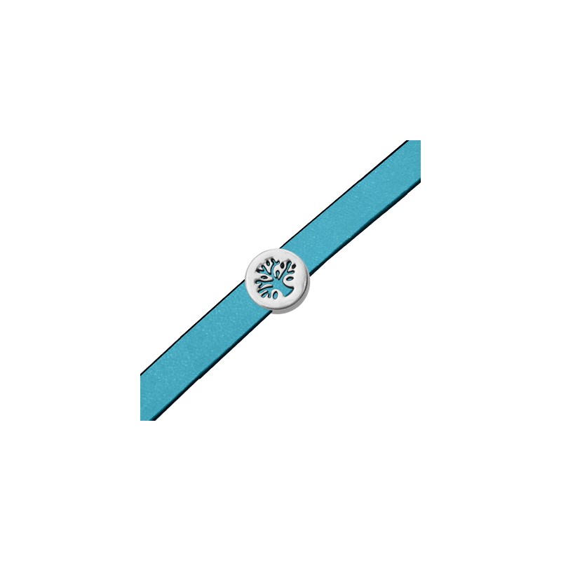 Slider silverfärgad - Livetsträd 16mm, 1 styck Hilmas Pyssel