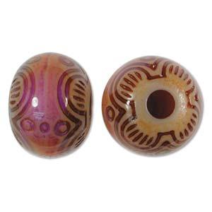 Mood Bead - Chinese Lantern 13x16mm 1 styck Hilmas Pyssel