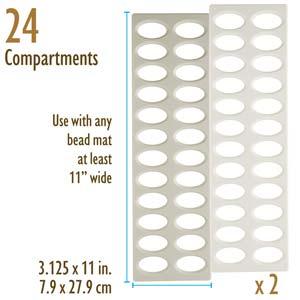 Basic elements - Seed bead sorter - 2-pack Beadsmith